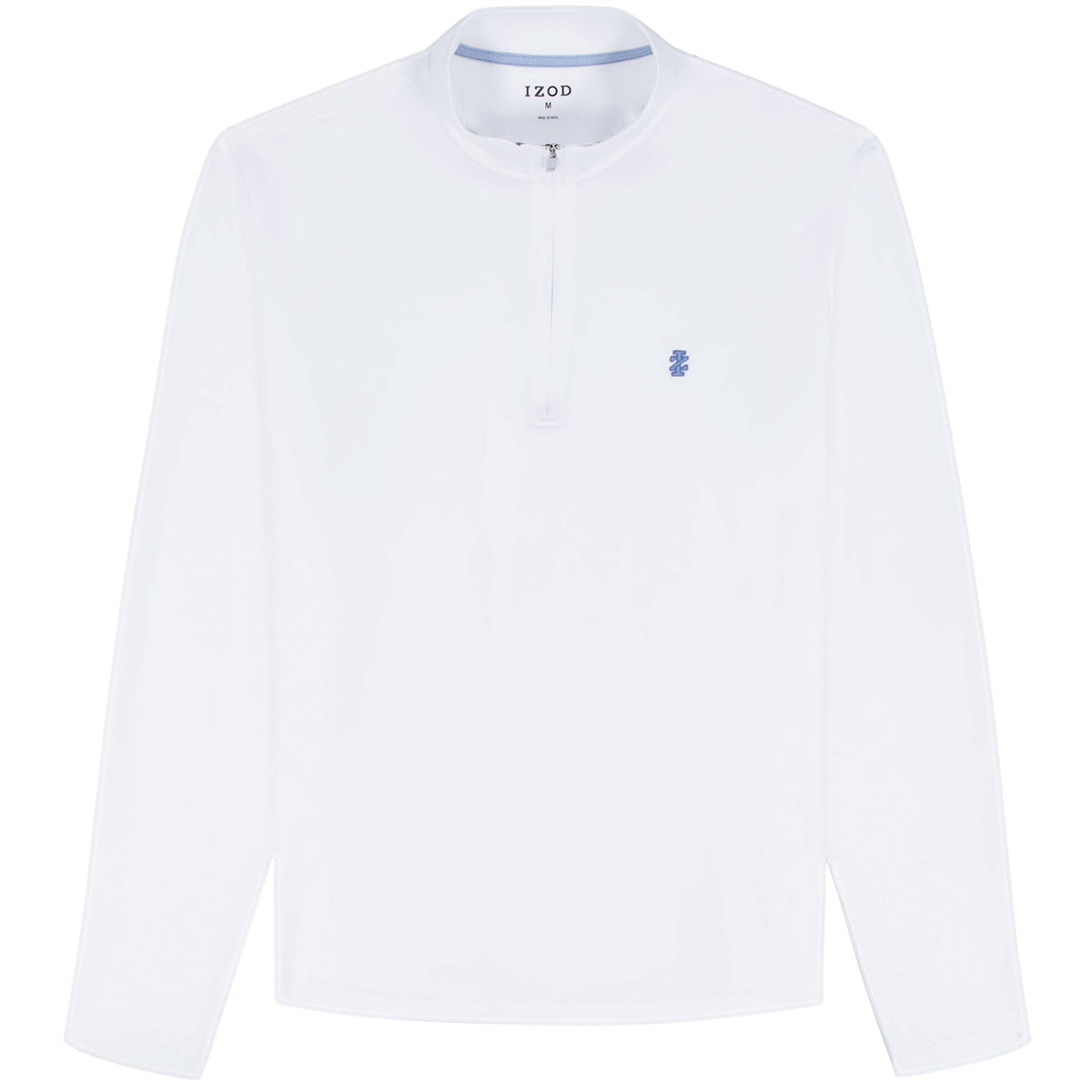 Izod PERFORMANCE COMFORT 1/4 ZIP - BRIGHT WHITE
