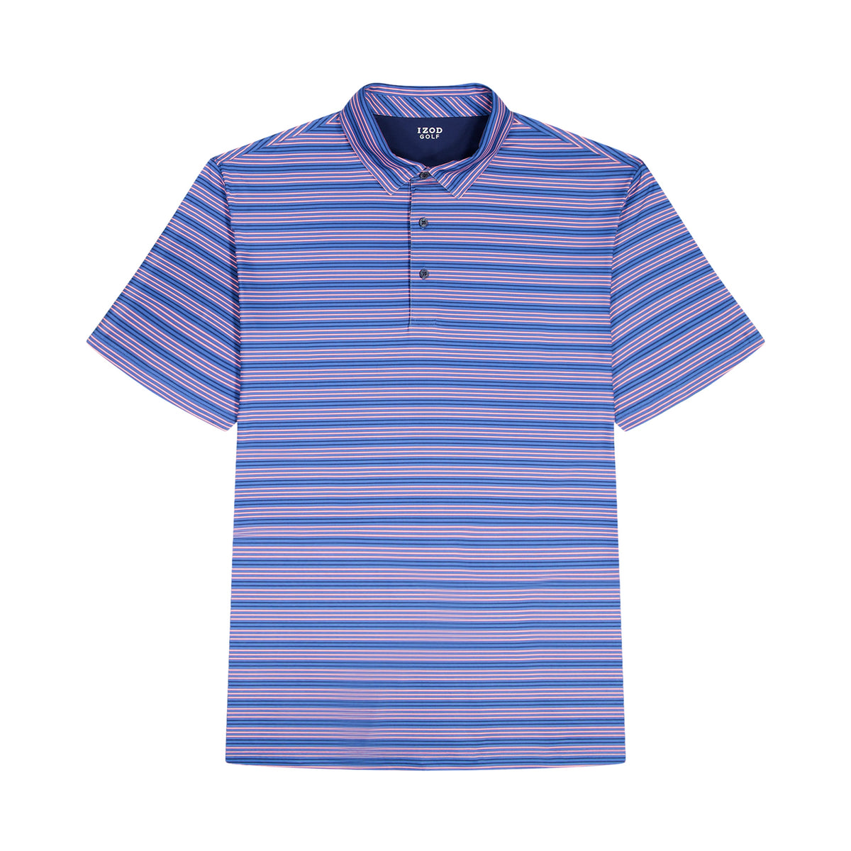Izod GOLF SWINGFLEX ELITE PRINTED POLO - BRIGHT COBALT