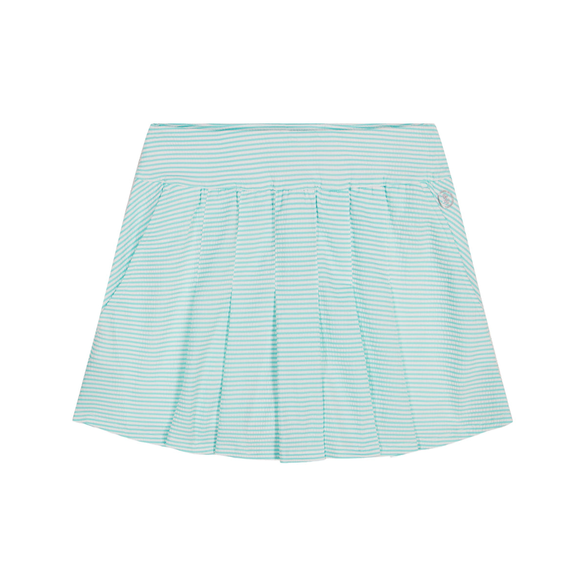 Izod PAULINE PLEATED PULL-ON SKORT - ARUBA BLUE