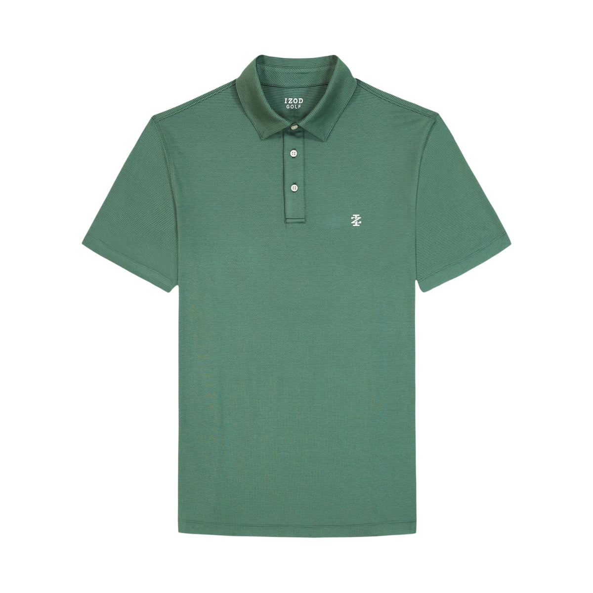 Izod Golf Swingflex Elite Mesh Polo - Trekking Green