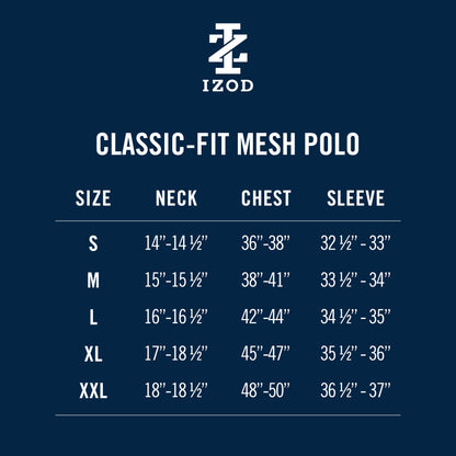 Izod Golf Swingflex Elite Mesh Polo - Beryl Green