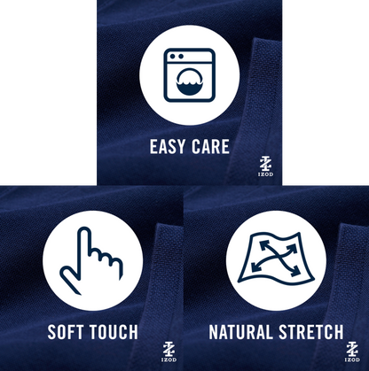 Izod INTERLOCK POLO - HARBOR MIST