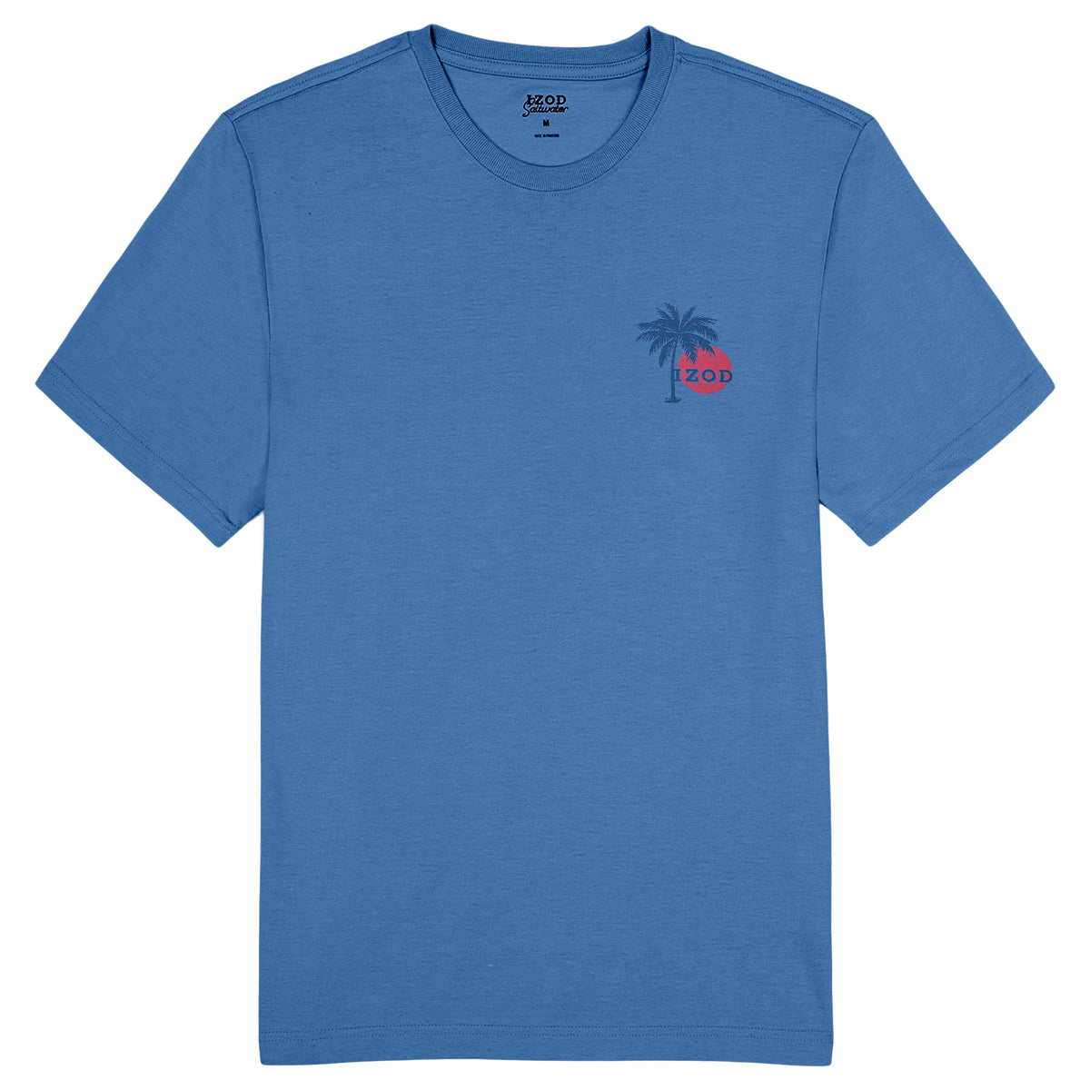 Izod SALTWATER SHORT SLEEVE GRAPHIC TEE - REGATTA