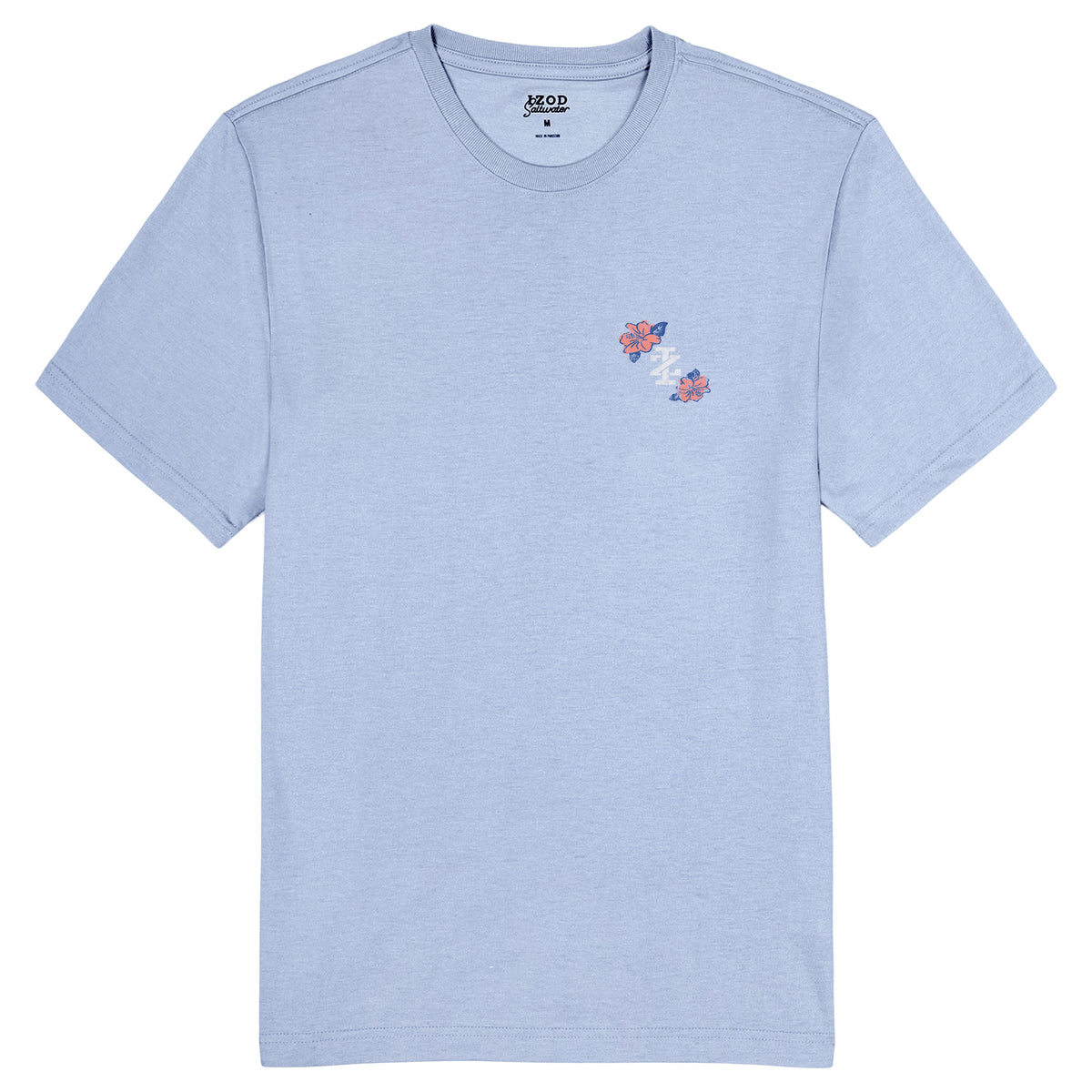 Izod SALTWATER SHORT SLEEVE GRAPHIC TEE - NANTUCKET BREEZE