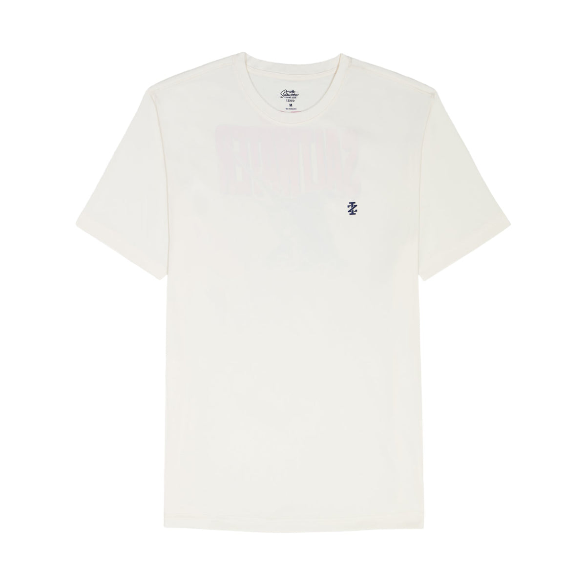 Izod SALTWATER FISHING GEAR S/S GRAPHIC TEE - EGRET