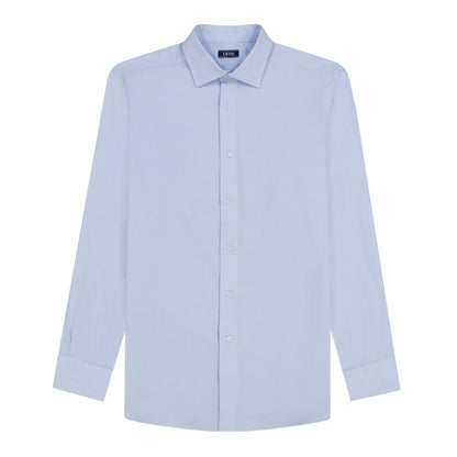 Izod ROYAL TEXTURE L/S BUTTON-DOWN DRESS SHIRT - CHAMBRAY BLUE