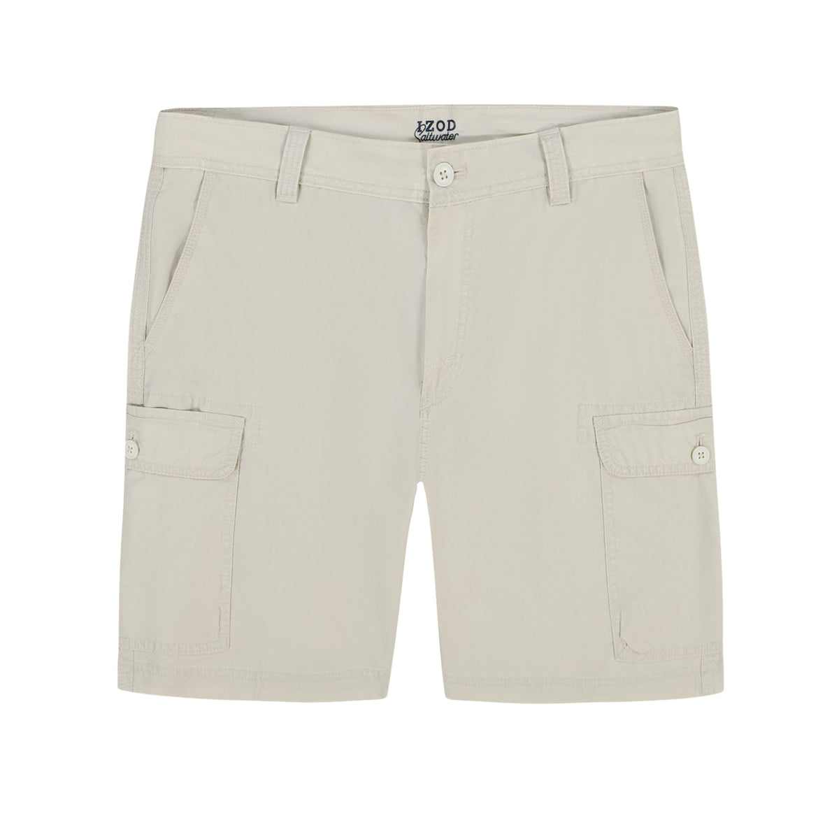 Izod Saltwater Cargo Short - Silver Birch