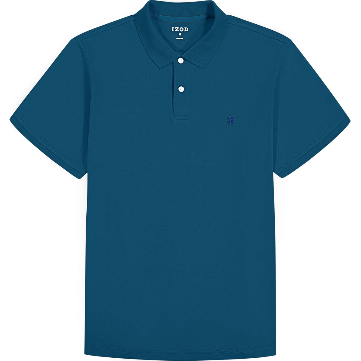Izod INTERLOCK SHORT SLEEVE POLO - BLUE SAPPHIRE