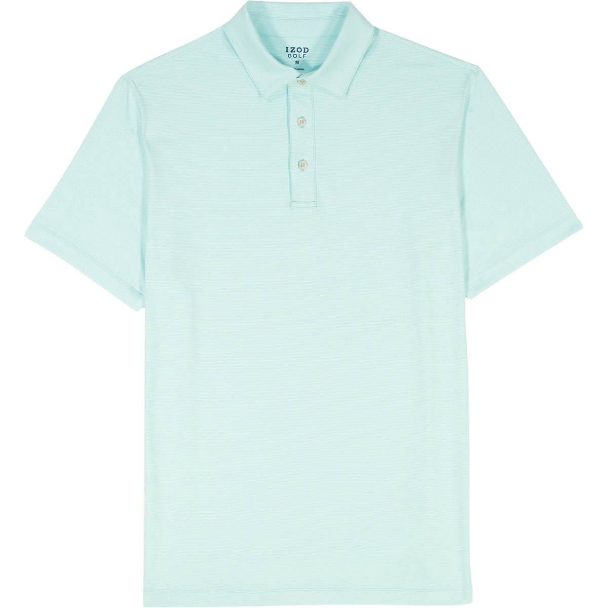 Izod GOLF SWINGFLEX ELITE MESH POLO - TANAGER TURQUOISE