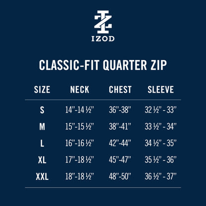 Izod Performance Comfort Striped Quarter Zip - Plum