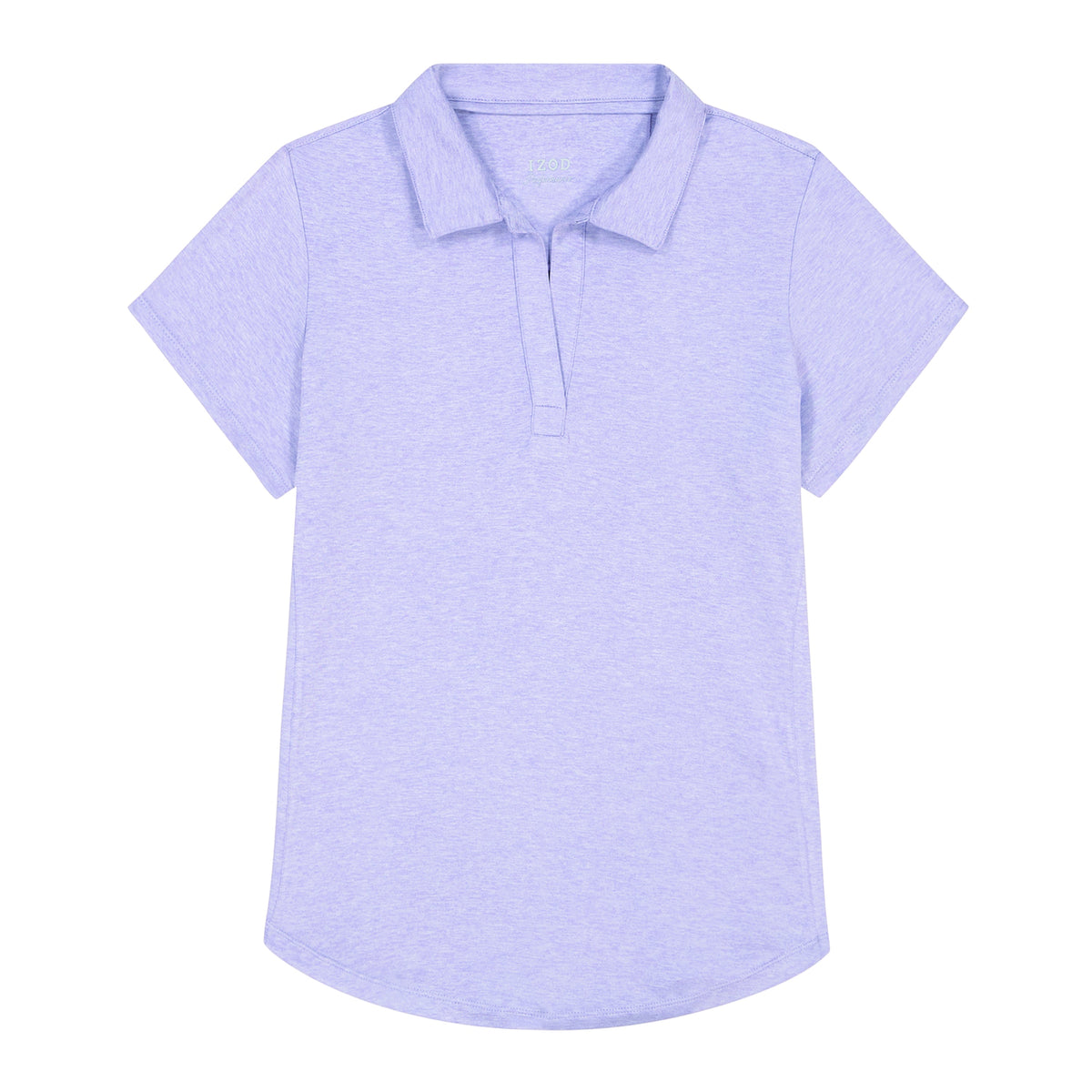 Izod Simone Short Sleeve Polo - Violet Tulip