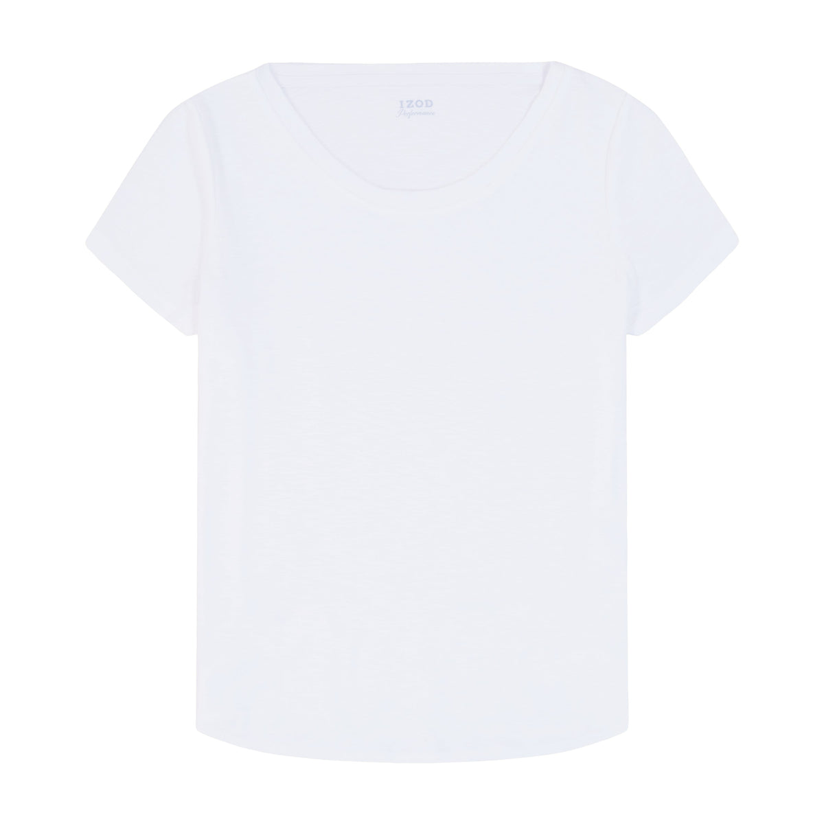 Izod Alex Short Sleeve Slub T-Shirt - Bright White
