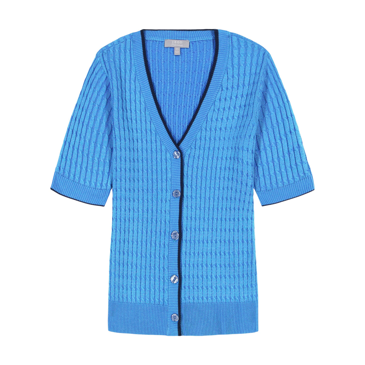 Izod Calista 3/4 Slv Swtr - Little Boy Blue