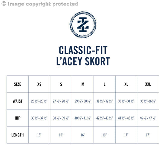 Izod L’ACEY PULL ON SKORT - BRIGHT WHITE