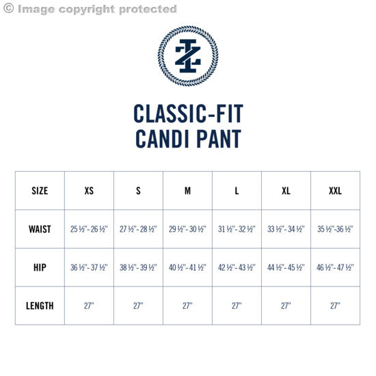 Izod CANDI PIPED CAPRI​ - HOT PINK