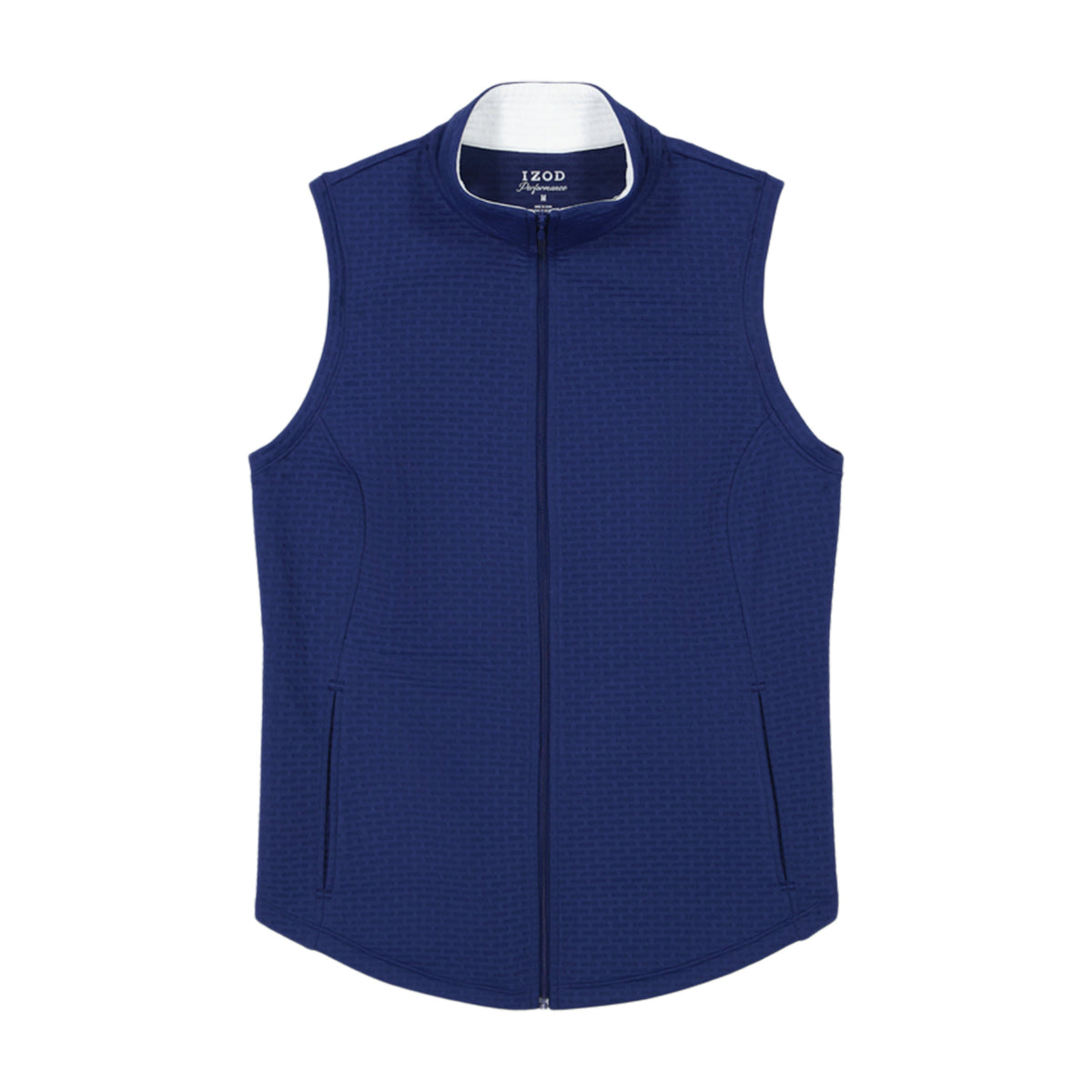 Izod CASSIE QUILTED​ FULL ZIP VEST - MEDIEVAL BLUE