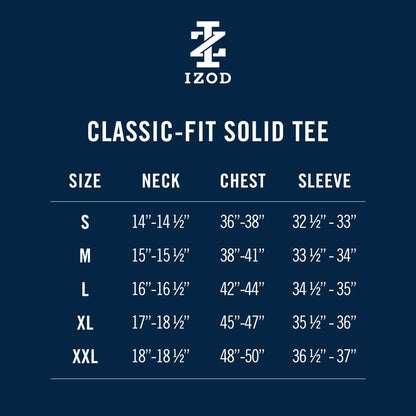Izod SALTWATER SHORT SLEEVE SOLID T-SHIRT WITH POCKET GLOSSY RED