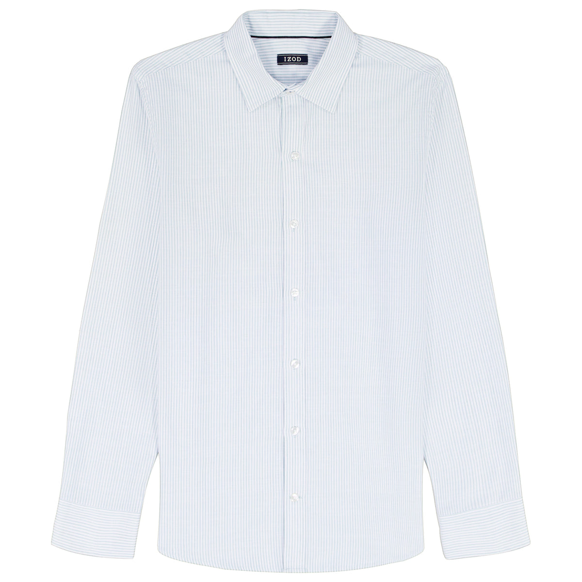 Izod LUXURY SPORT L/S STRIPED SHIRT - WASABI