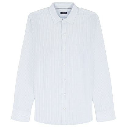 Izod LUXURY SPORT L/S STRIPED SHIRT - WASABI