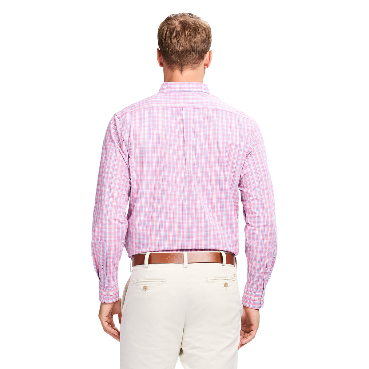 Izod Performance Comfort L/S Shirt - Pink Lemonade