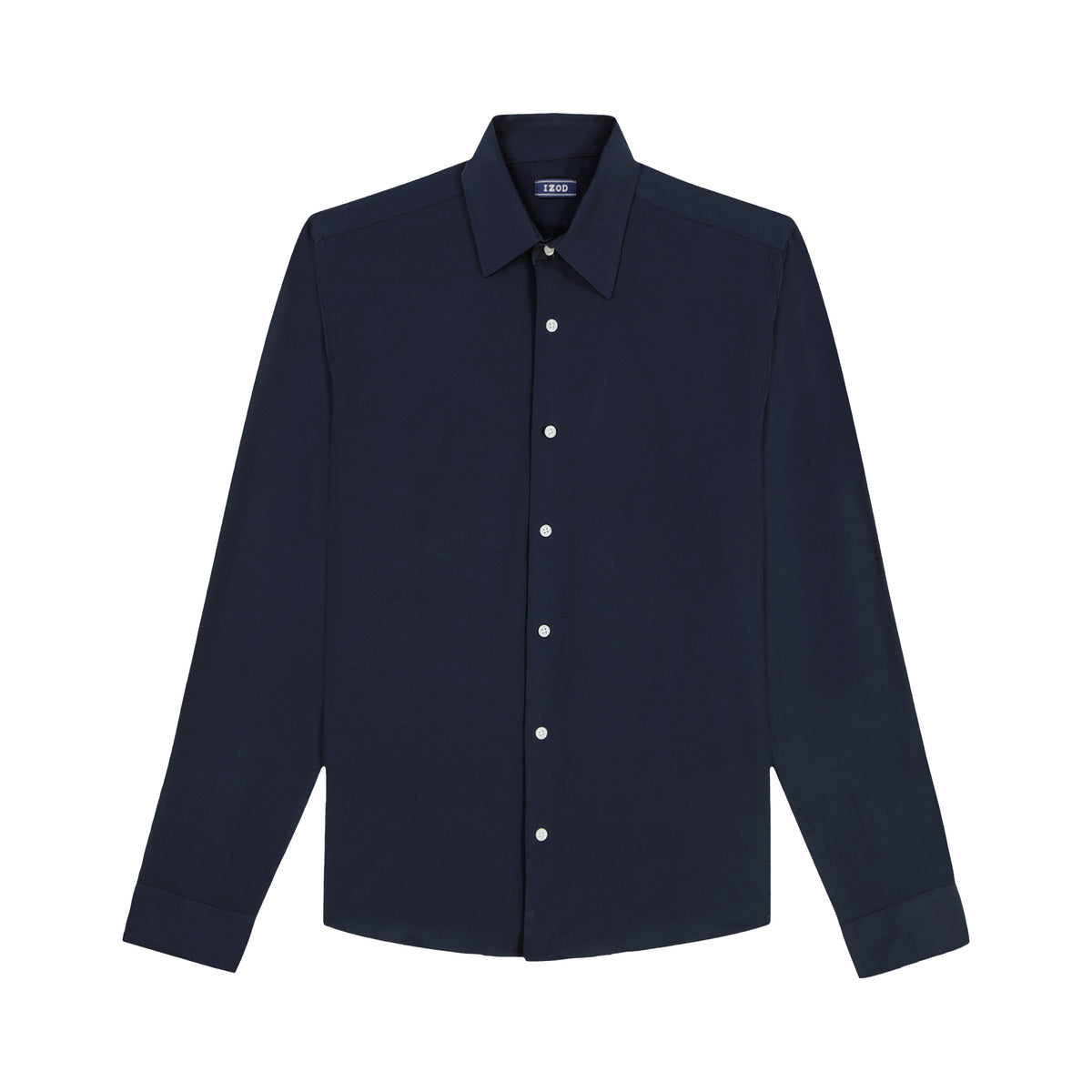 Izod Ls Sld Super Stretch - Navy Blazer