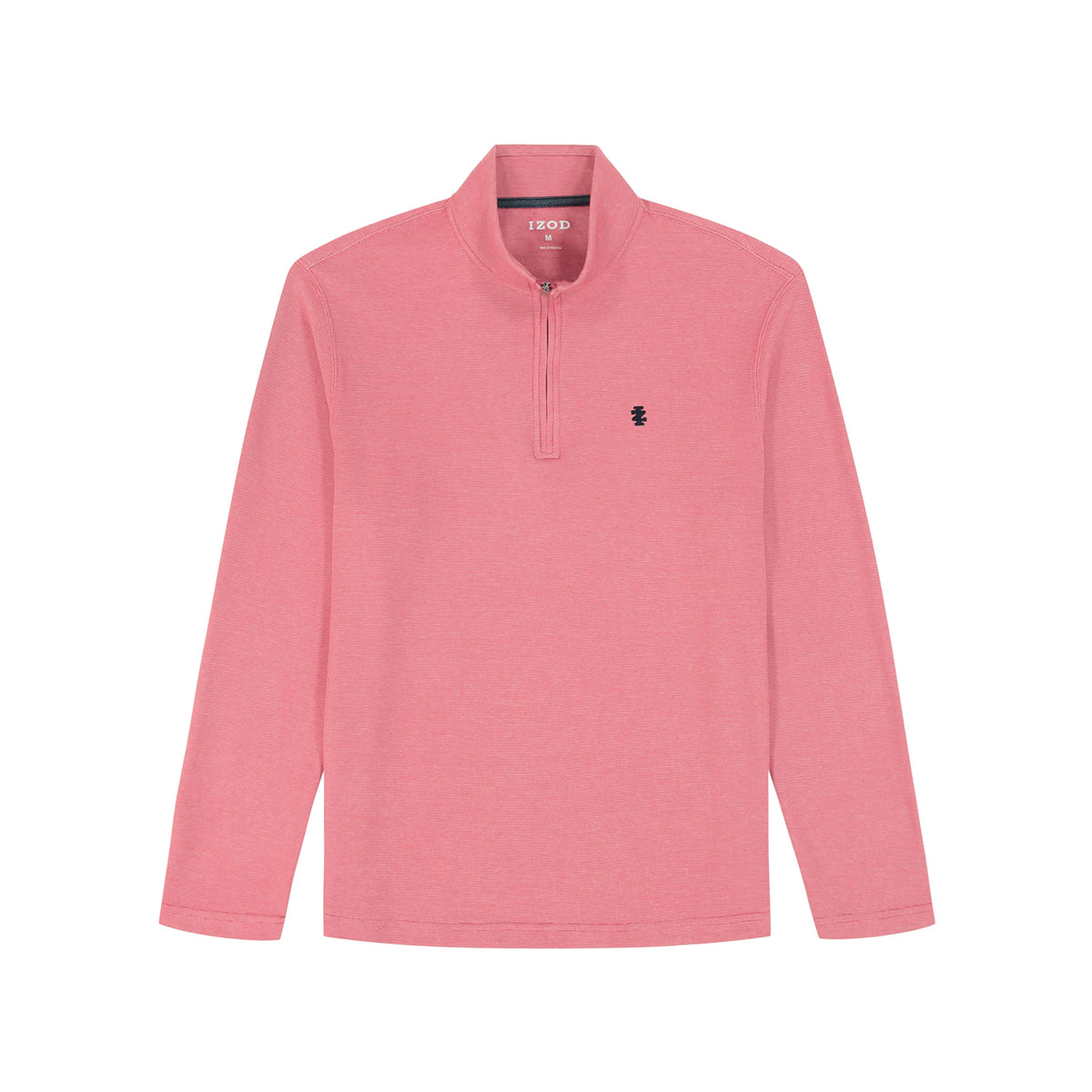 Izod PERFORMANCE COMFORT QUARTER ZIP - HOLLY BERRY
