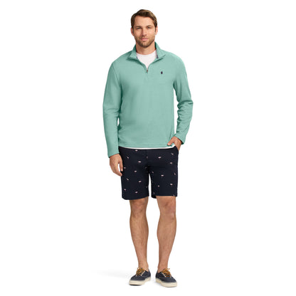 Izod PERFORMANCE COMFORT QUARTER ZIP - BERYL GREEN