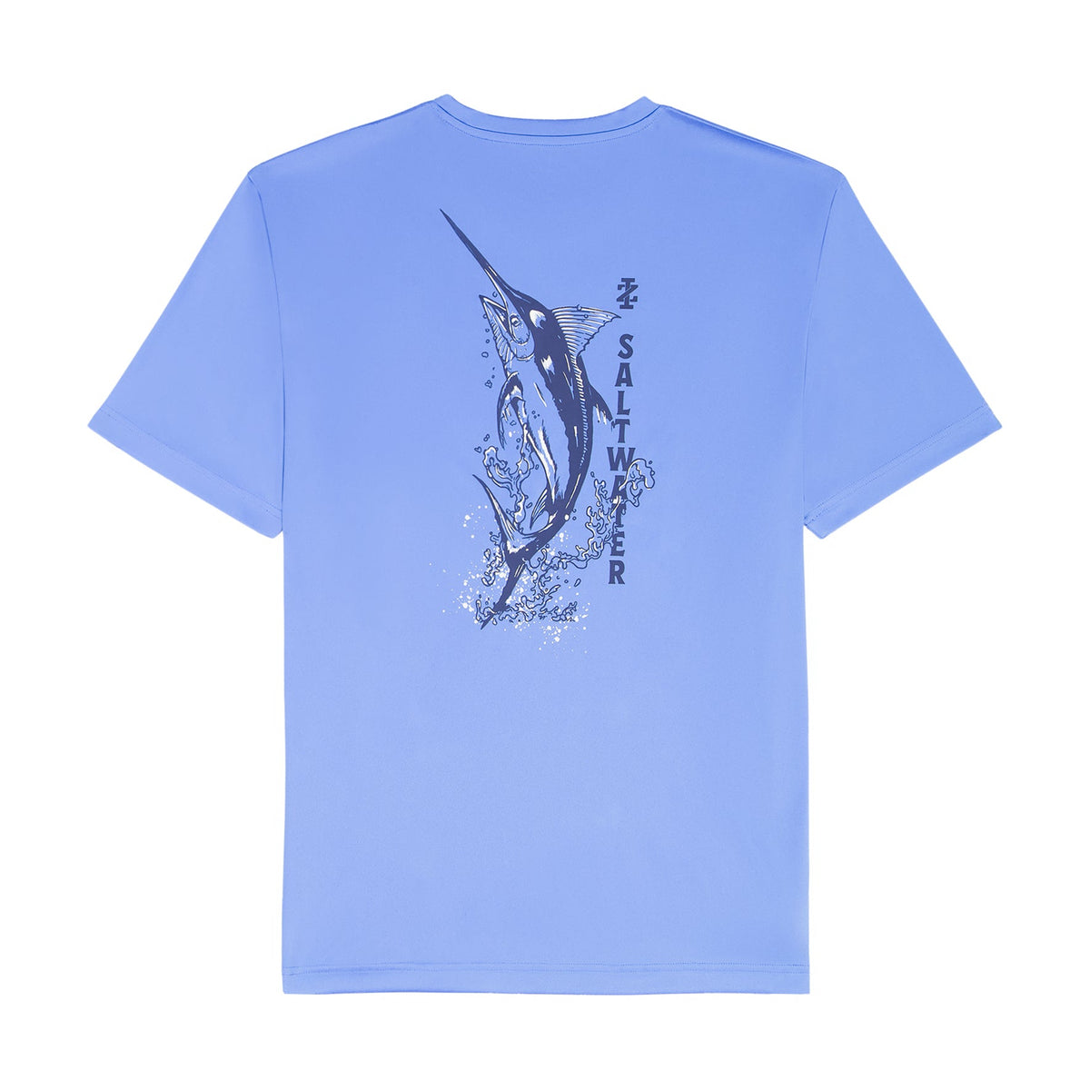 Izod BIG & TALL SALTWATER FISHING GEAR S/S GRAPHIC TEE - REGATTA