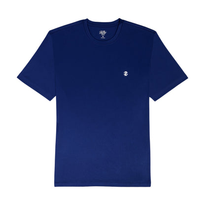 Izod BIG & TALL SALTWATER FISHING GEAR S/S GRAPHIC TEE - MEDIEVAL BLUE