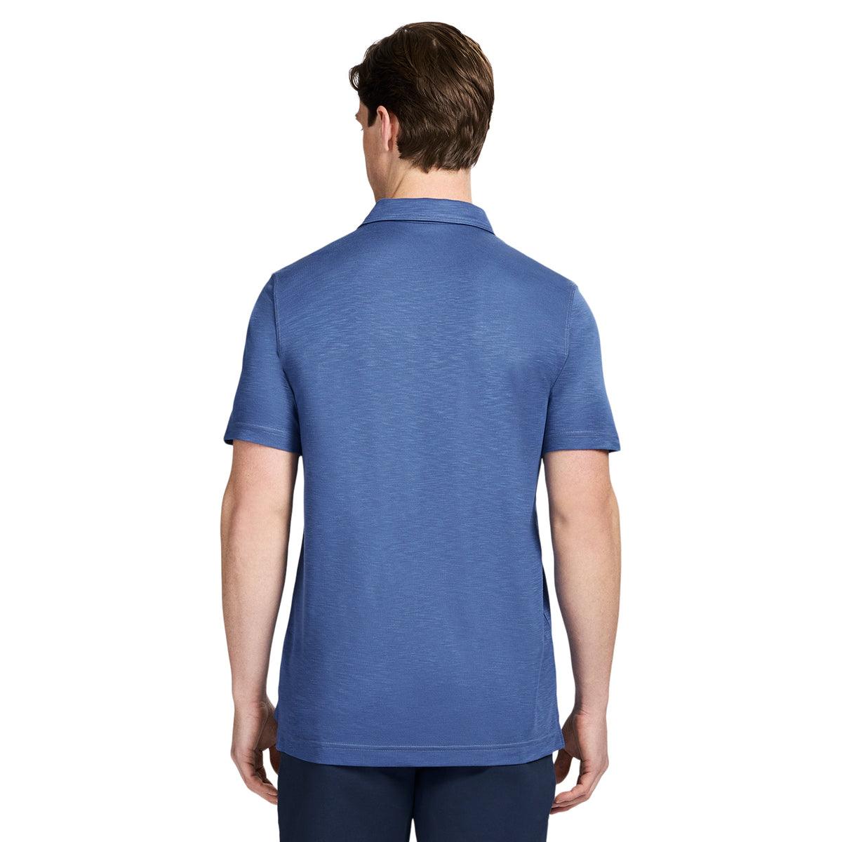 Izod DOCKSIDE S/S SLUB POLO - TRUE NAVY
