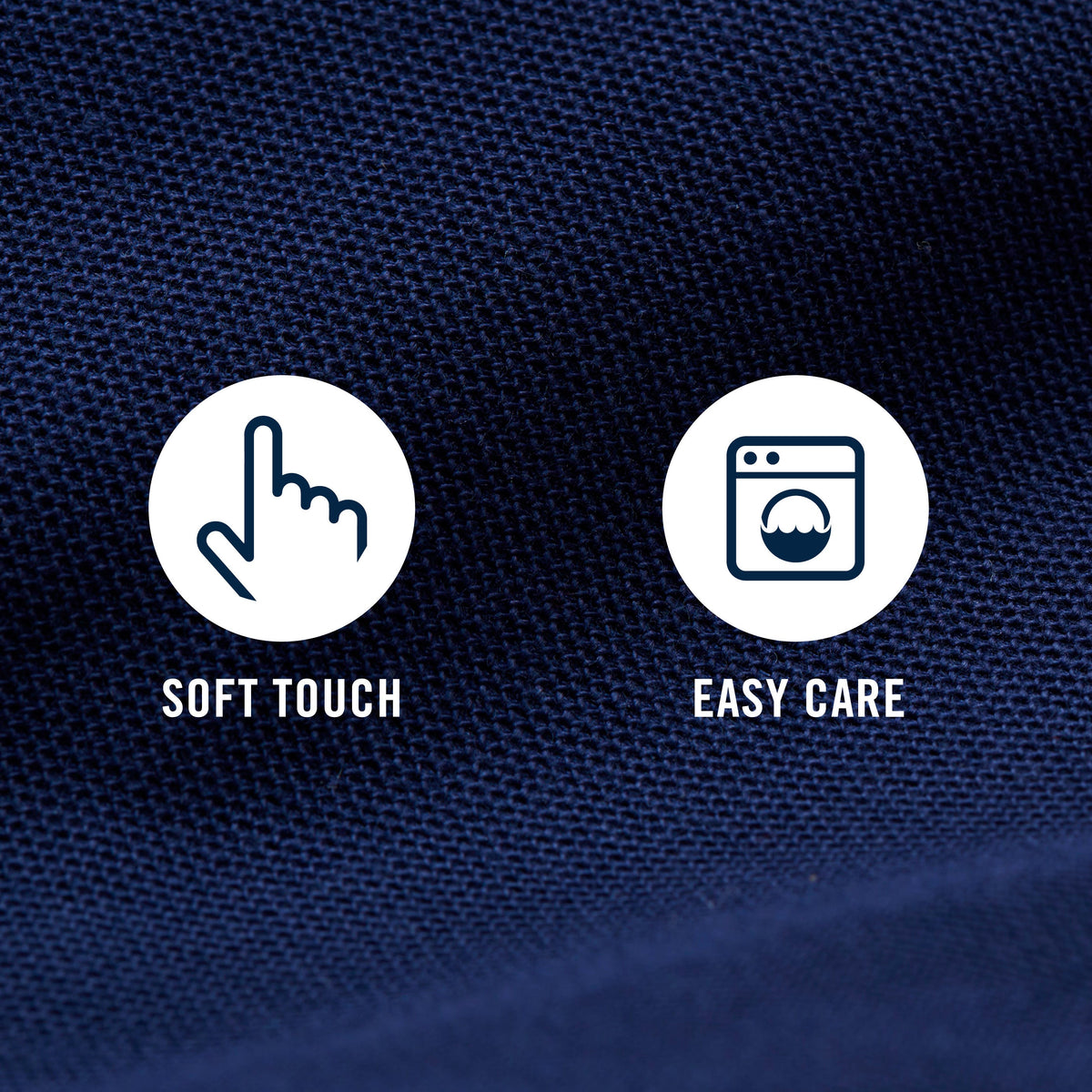 Izod Big & Tall Advantage Performance Crewneck Fleece - Navy Blazer