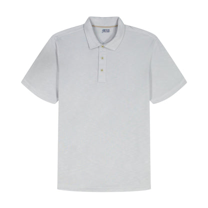 Izod BIG & TALL DOCKSIDE SLUB S/S POLO - HARBOR MIST