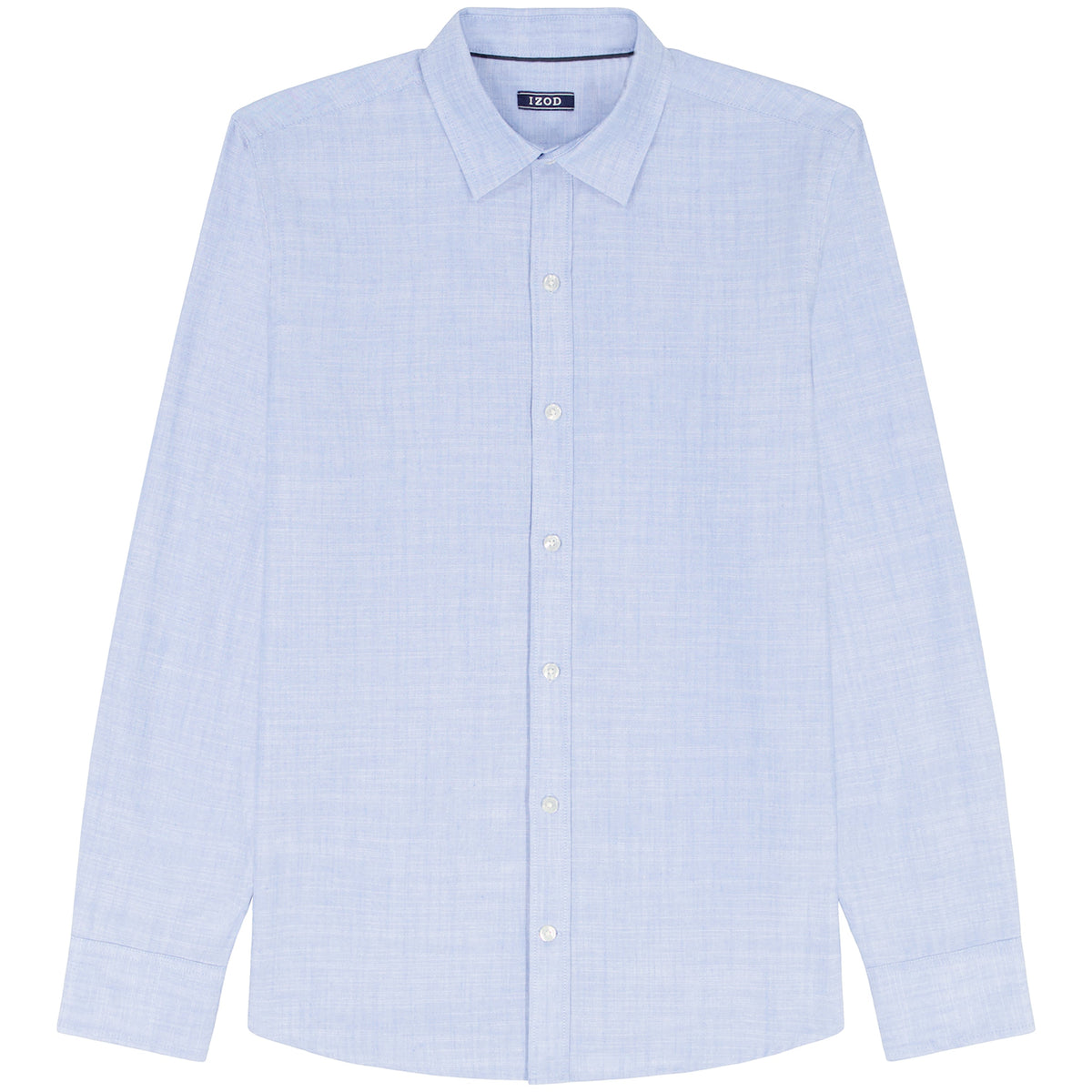 Izod BIG & TALL LUXURY SPORT L/S BUTTON-DOWN SHIRT - REGATTA