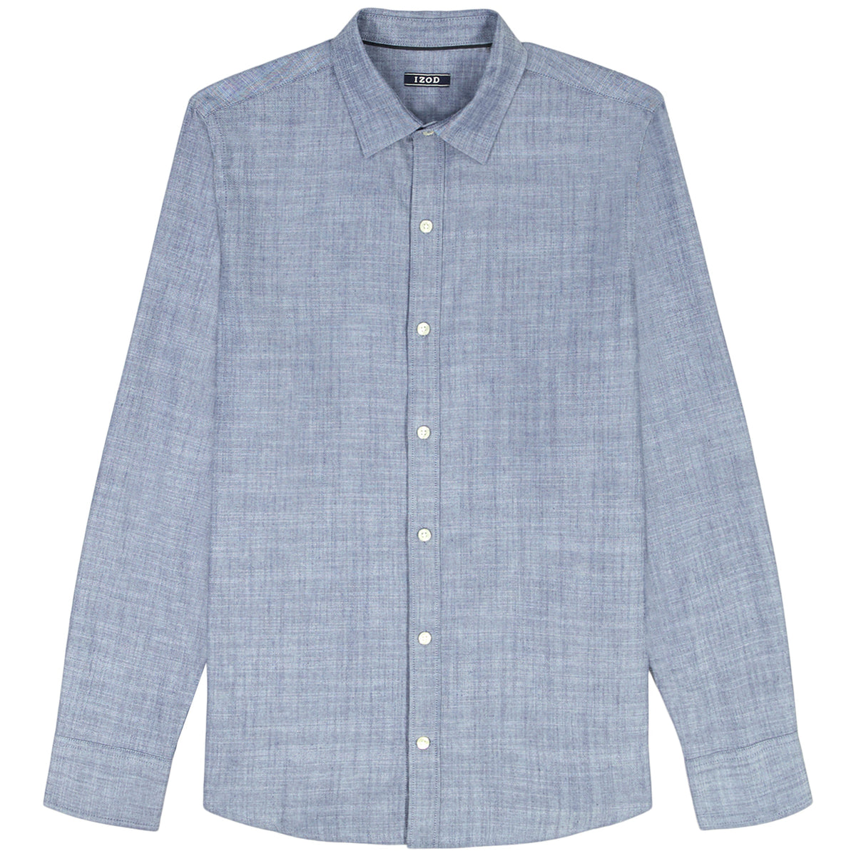 Izod BIG & TALL LUXURY SPORT L/S SHIRT - TWILIGHT BLUE